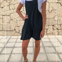 MC0001N - MONO CORTO CON TOP