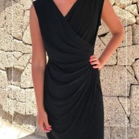 VP0078N - VESTIDO PLIEGUES (1)