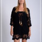 Croche Transparente Pluma