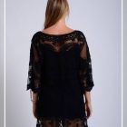 Croche Transparente Pluma