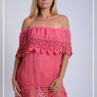 Vestido Manga sin Cordón