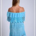 Vestido Manga sin Cordón