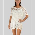 Blusa croche con mariposa
