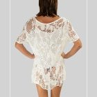Blusa croche con mariposa