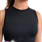 Crop top deportivo seamless 3D 'Effi' de Anaissa
