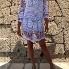 Blusa Croché Girasoles