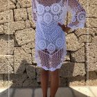 Blusa Croché Girasoles