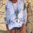 Blusa Doble Splash con Collar