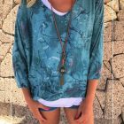 Blusa Doble Splash con Collar