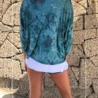 Blusa Doble Splash con Collar