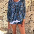 Blusa Doble Splash con Collar
