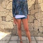 Blusa Doble Splash con Collar