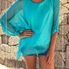Blusa Manga Ancha Seda