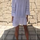 Camisola con Inserto de Croche