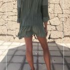 Camisola con Inserto de Croche