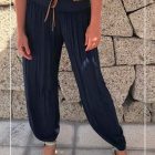 Pantalon con cinturón