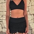 Short Croché con Elástico