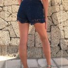 Short Croché Flecos