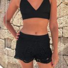 Short Croché Flecos
