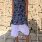 Vestido sin Mangas en 2 Capas