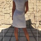 V Neck Linen Dress