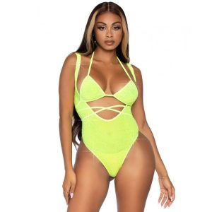 LEG AVENUE - Bikini Top and Body Talla Única