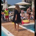 Vestido Negro con Cordón