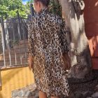 Vestido Camisero Leopardo
