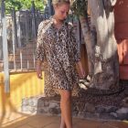 Vestido Camisero Leopardo