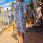 Vestido Lino Floral